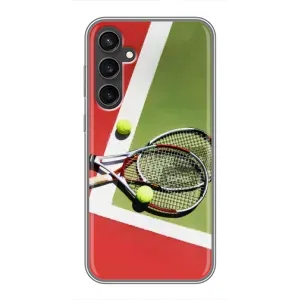 Чехлы с принтом Спортивная тематика для Samsung Galaxy S23 FE (Ракетки теннис)