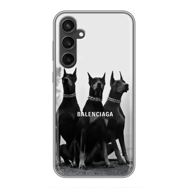 Чехол с рисунком «Три добермана» для Samsung Galaxy S23 FE Чехол с рисунком «Три добермана» для Samsung Galaxy S23 FE