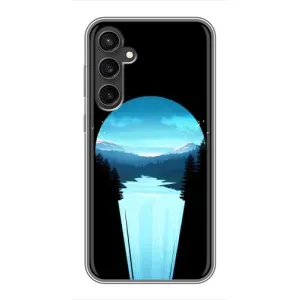 Летний Чехол на Samsung Galaxy S23 FE (Синий Водопад)