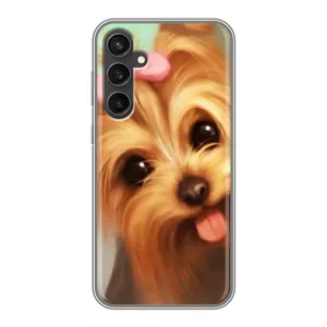 Чохол (ТПУ) Милі песики для Samsung Galaxy S23 FE (Йоркширський тер'єр)