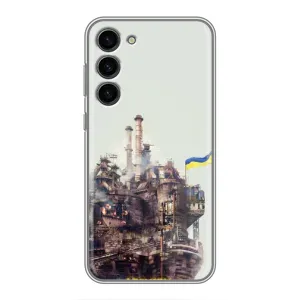 Чехлы на военную тематику для Samsung Galaxy S23 Plus (Азовсталь)