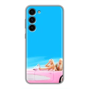 Силиконовый Чехол Барби Фильм на Samsung Galaxy S23 Plus (Барби и Кен)