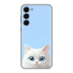 Чохол на тематику: Коти для Samsung Galaxy S23 Plus (Білий кіт)