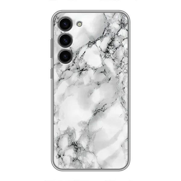 Чехол с рисунком «Белый мрамор» для Samsung Galaxy S23 Plus Чехол с рисунком «Белый мрамор» для Samsung Galaxy S23 Plus