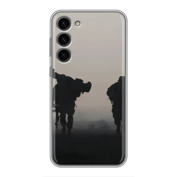 Чехол с рисунком «Бой солдат» для Samsung Galaxy S23 Plus Чехол с рисунком «Бой солдат» для Samsung Galaxy S23 Plus