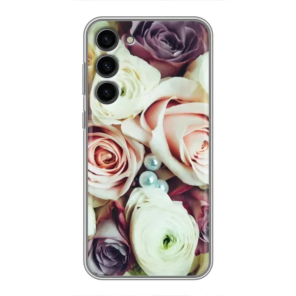 Чехол с рисунком «Букет РОЗ» для Samsung Galaxy S23 Plus Чехол с рисунком «Букет РОЗ» для Samsung Galaxy S23 Plus