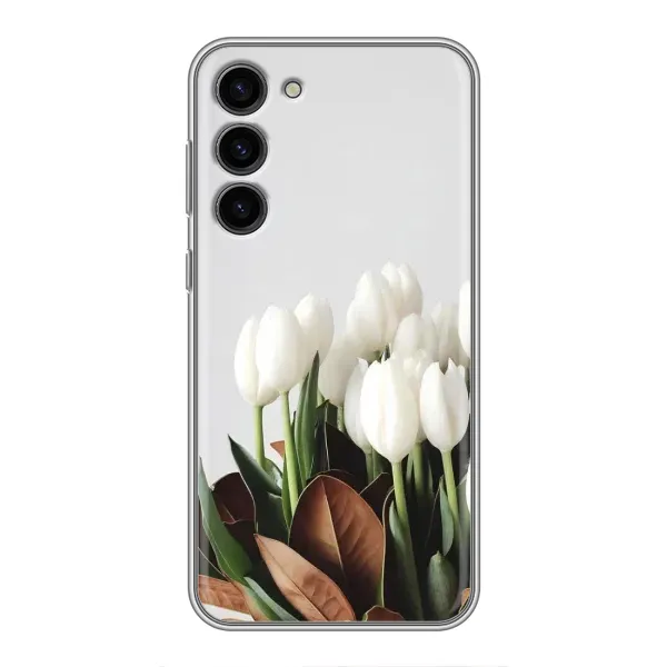 Чехол с рисунком «Букет тюльпанов» для Samsung Galaxy S23 Plus Чехол с рисунком «Букет тюльпанов» для Samsung Galaxy S23 Plus