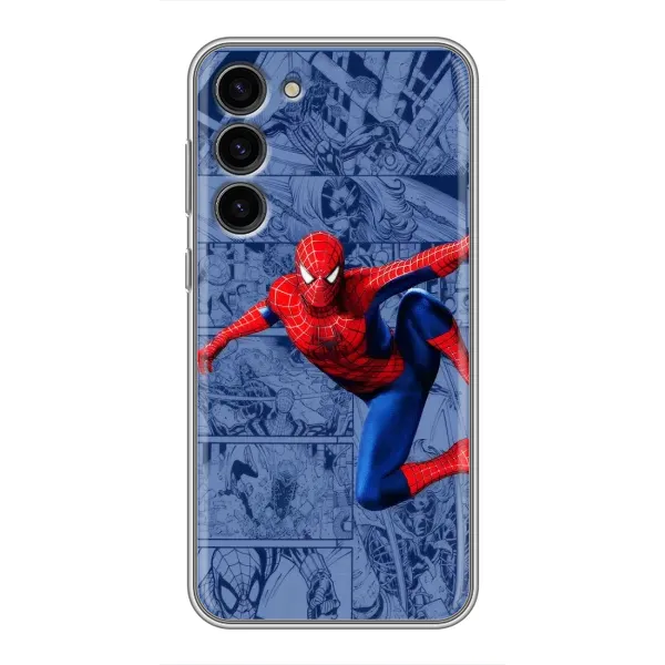 Чехол с рисунком «Человек Паук» для Samsung Galaxy S23 Plus