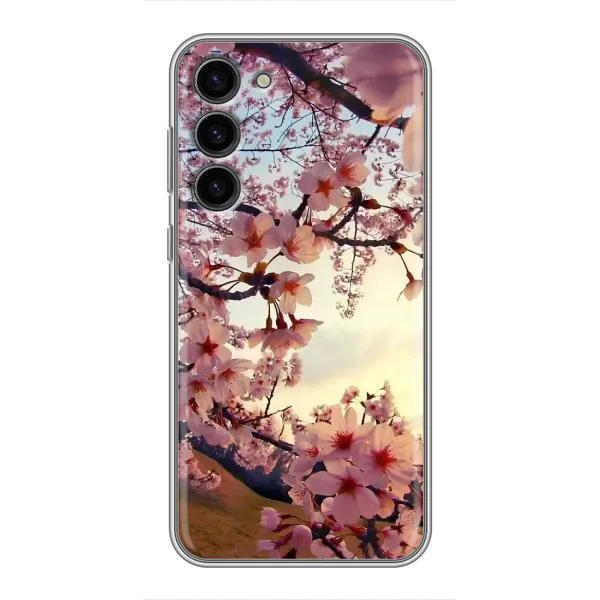Чехол с рисунком «Цветущая сакура» для Samsung Galaxy S23 Plus Чехол с рисунком «Цветущая сакура» для Samsung Galaxy S23 Plus