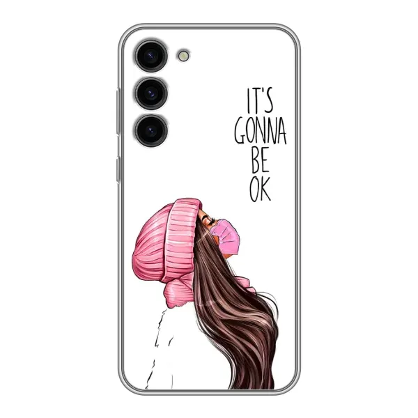 Чехол с рисунком «Девушка в маске» для Samsung Galaxy S23 Plus Чехол с рисунком «Девушка в маске» для Samsung Galaxy S23 Plus