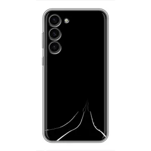 Чохол з картинками на чорному фоні для Samsung Galaxy S23 Plus (Дорога)