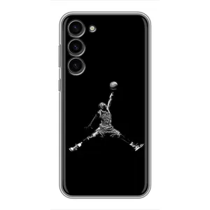 Силиконовый Чехол Nike Air Jordan на Самсунг Гелекси С23 Плюс (Джордан)