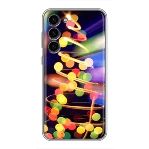 Чехол Новогодняя Елка на Samsung Galaxy S23 Plus (Гирлянды)