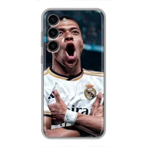 Чехол (TPU) с Футболистом на Samsung Galaxy S23 Plus (Гол Мбаппе)