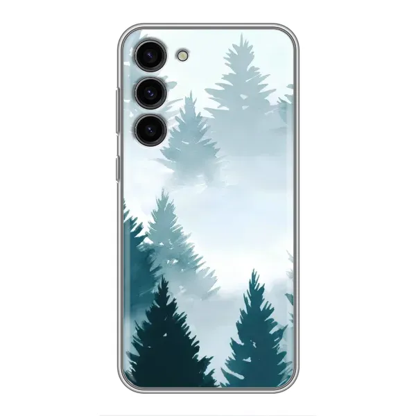 Чехол с рисунком «Горный лес» для Samsung Galaxy S23 Plus Чехол с рисунком «Горный лес» для Samsung Galaxy S23 Plus