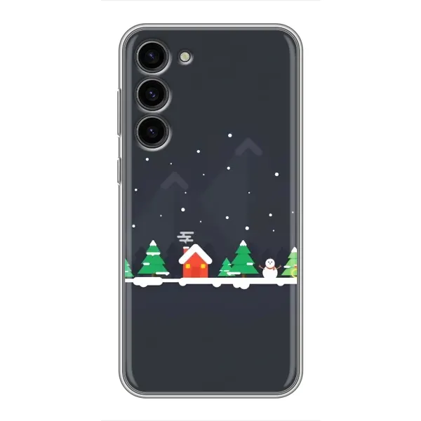 Чехол с рисунком «Город зимний» для Samsung Galaxy S23 Plus Чехол с рисунком «Город зимний» для Samsung Galaxy S23 Plus