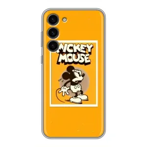 Чехлы с принтом Микки Маус на Samsung Galaxy S23 Plus (Испуганный Микки)