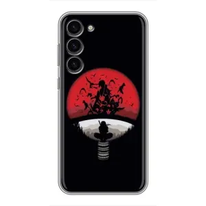 Чехлы с картинкой Итачи Учиха на Samsung Galaxy S23 Plus (Итачи на черном)