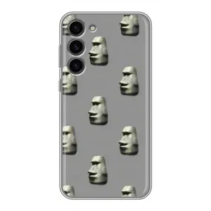 Бампер з принтом Меми для Samsung Galaxy S23 Plus (Кам'яна особа)