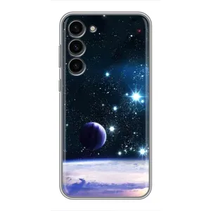 Чохол (ТПУ) з планетами на Samsung Galaxy S23 Plus (Космічний вид)