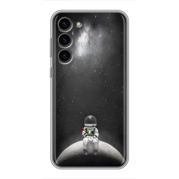 Чехол с рисунком «Космонавт романтик» для Samsung Galaxy S23 Plus Чехол с рисунком «Космонавт романтик» для Samsung Galaxy S23 Plus