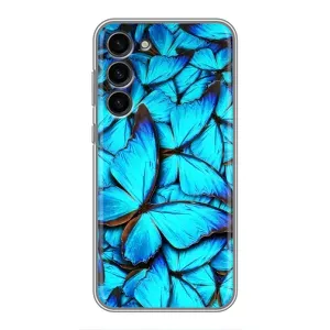Силіконовий бампер з картинкою звірів для Samsung Galaxy S23 Plus (Крила метеликів)