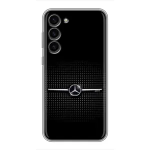 Силиконовый бампер с картинкой машины на Samsung Galaxy S23 Plus (Mercedes)