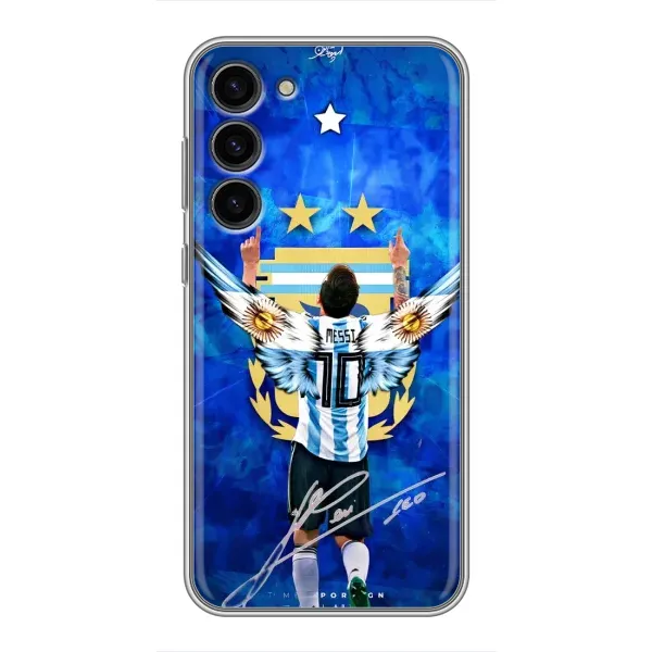 Чехол с рисунком «Месси Аргентина» для Samsung Galaxy S23 Plus Чехол с рисунком «Месси Аргентина» для Samsung Galaxy S23 Plus