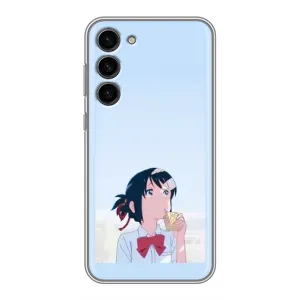 Чехол с персонажами АНИМЕ на Samsung Galaxy S23 Plus (Мицуха)