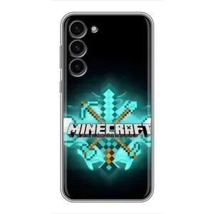 Чохол майнкрафт для Samsung Galaxy S23 Plus (MineCraft 2)
