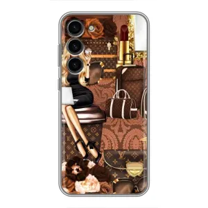 Чехол Стиль Louis Vuitton на Samsung Galaxy S23 Plus (Мода Луи Виттон)