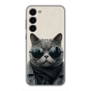 Чохол на тематику: Коти для Samsung Galaxy S23 Plus (Модний кіт)