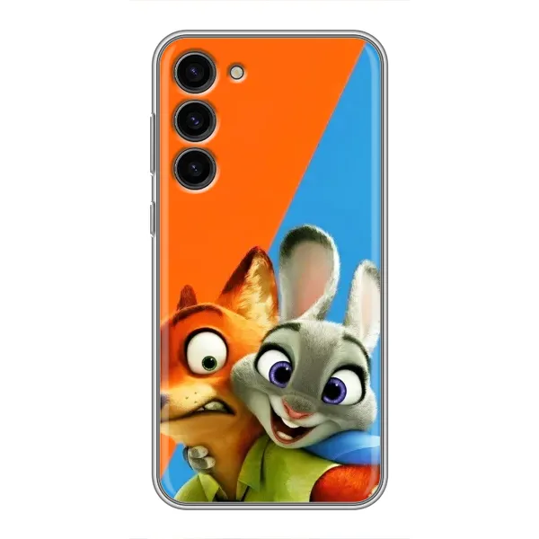 Чехол с рисунком «Ник и Хопс» для Samsung Galaxy S23 Plus Чехол с рисунком «Ник и Хопс» для Samsung Galaxy S23 Plus