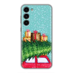 Чехол Новогодняя Елка на Samsung Galaxy S23 Plus (Новогодние подарки)