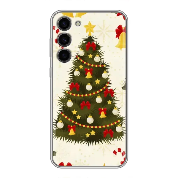 Чехол с рисунком «Новогодний принт» для Samsung Galaxy S23 Plus Чехол с рисунком «Новогодний принт» для Samsung Galaxy S23 Plus
