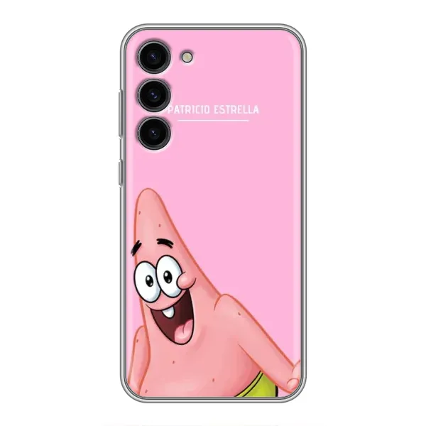 Чехол с рисунком «Патрик» для Samsung Galaxy S23 Plus Чехол с рисунком «Патрик» для Samsung Galaxy S23 Plus