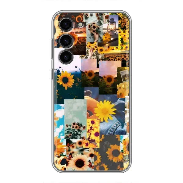Чехол с рисунком «Подсолнуховый дизайн» для Samsung Galaxy S23 Plus Чехол с рисунком «Подсолнуховый дизайн» для Samsung Galaxy S23 Plus