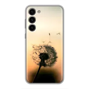 Силиконовый Чехол с одуванчиками на Samsung Galaxy S23 Plus (Роздумаханый одуванчик)