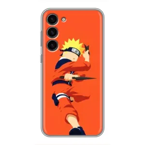 Чехлы с принтом Наруто на Samsung Galaxy S23 Plus (Силуэт Наруто)