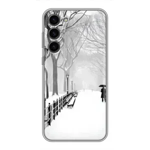 Чехлы на Новый Год Samsung Galaxy S23 Plus (Снегом замело)