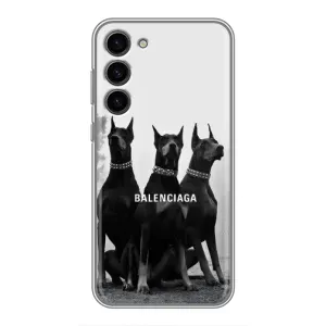 Чохол ДОБЕРМАН для Samsung Galaxy S23 Plus (Три добермана)