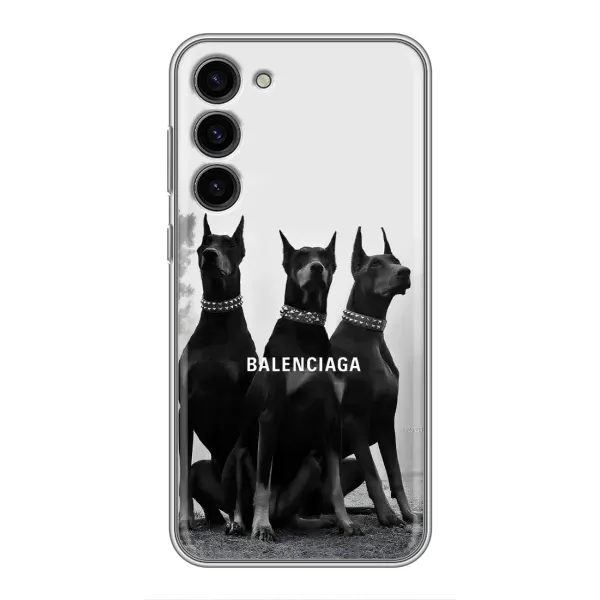 Чехол с рисунком «Три добермана» для Samsung Galaxy S23 Plus Чехол с рисунком «Три добермана» для Samsung Galaxy S23 Plus