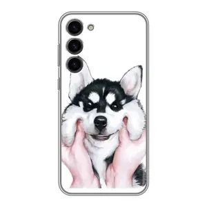 Бампер для Samsung Galaxy S23 Plus з картинкою "Песики" (Собака Хаскі)