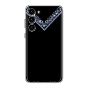 Силиконовый Чехол на Samsung Galaxy S23 Plus (Воротник вышиванки)