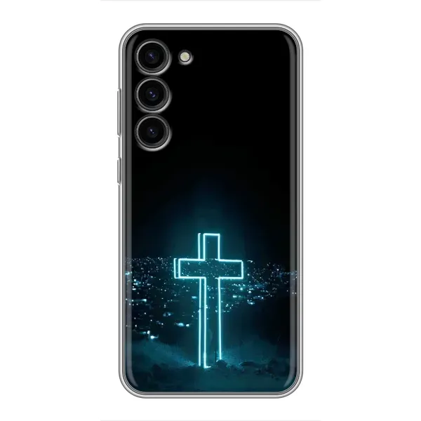 Чехол с рисунком «Яркий Крест» для Samsung Galaxy S23 Plus Чехол с рисунком «Яркий Крест» для Samsung Galaxy S23 Plus