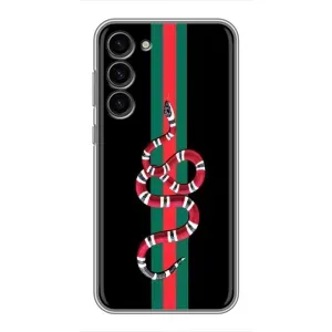 Чехлы Бренд GUCCI для Samsung Galaxy S23 Plus (Змей Гуччи)