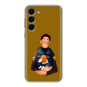 Чехол с принтом для Samsung Galaxy S23 Plus (ЗСУ Патрон)