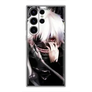 Чехол с персонажами АНИМЕ на Samsung Galaxy S23 Ultra (Аниме Гуль)