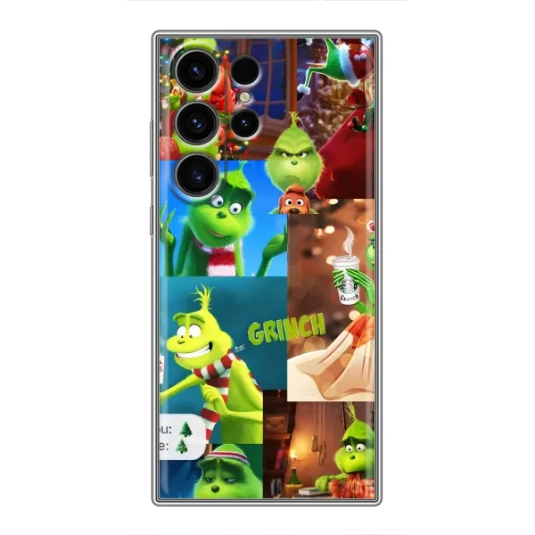 Чехол с рисунком «Арт Гринч» для Samsung Galaxy S23 Ultra Чехол с рисунком «Арт Гринч» для Samsung Galaxy S23 Ultra