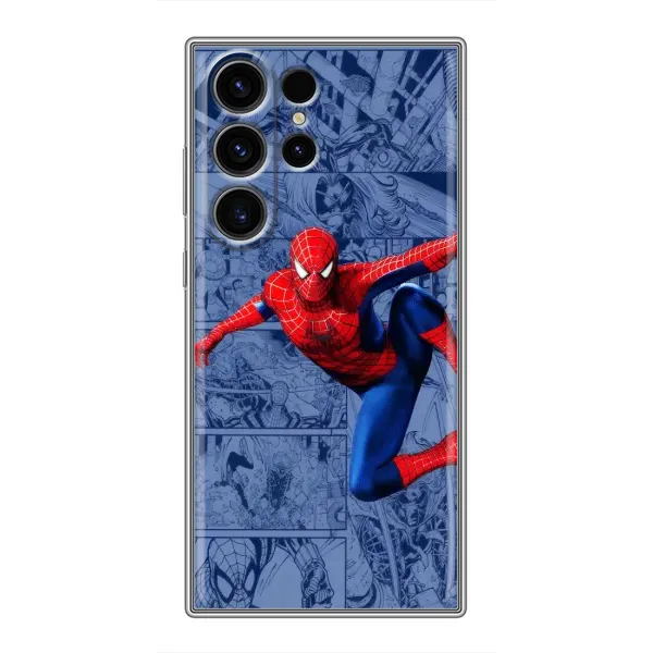 Чехол с рисунком «Человек Паук» для Samsung Galaxy S23 Ultra